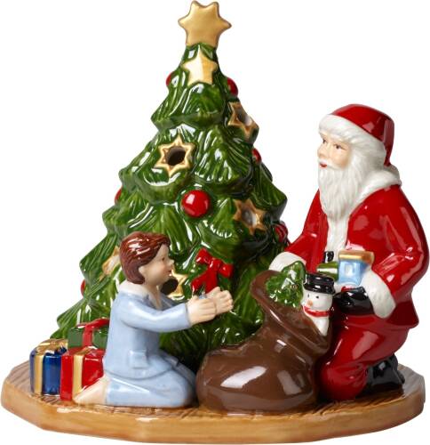 Villeroy&boch - Suport lumanari villeroy & boch christmas toys gift giving 14 5x14x13 5cm