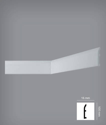 Bovelacci - Plinta decorativa 100 x 15 mm - 2ml | nf100