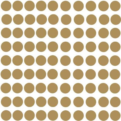 York Wallcoverings - Sticker decorativ gold confetti dots | 2 colite 25,4 x 45,7 cm