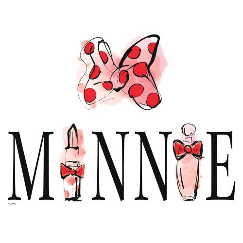 York Wallcoverings - Sticker minnie mouse perfume | 92,71 x 21,9 cm