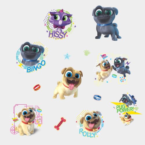 York Wallcoverings - Sticker puppy dog pals | 4 colite 22,9 cm x 44,1 cm
