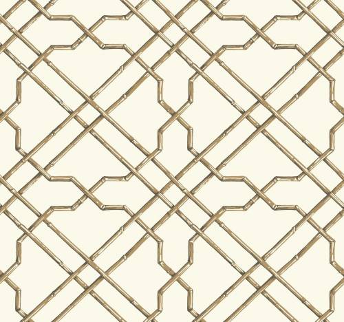 York Wallcoverings - Tapet bamboo trellis | at7074