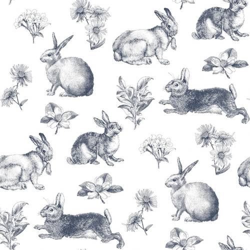 York Wallcoverings - Tapet bunny toile | ki0581