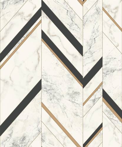 York Wallcoverings - Tapet marble chevron | mm1805