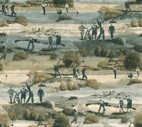 York Wallcoverings - Tapet the old course | mw9232