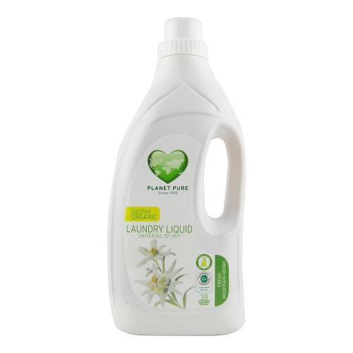Detergent de rufe flori de munte Planet Pure, bio, 1.55 l