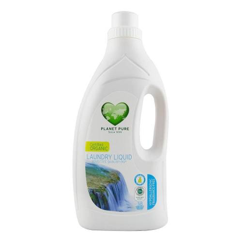 Detergent de rufe hipoalergenic fara parfum Planet Pure, bio, 1,55 l
