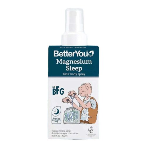 Spray ulei de corp cu magneziu pentru un somn odihnitor pentru copii Better You, 100ml, natural