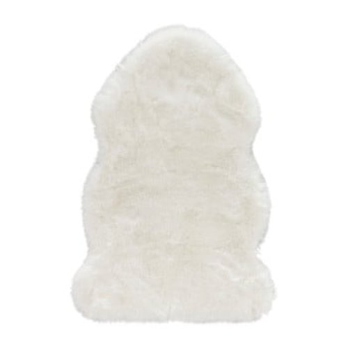 Blană artificială Mint Rugs Uni Soft, 170 x 120 cm, alb