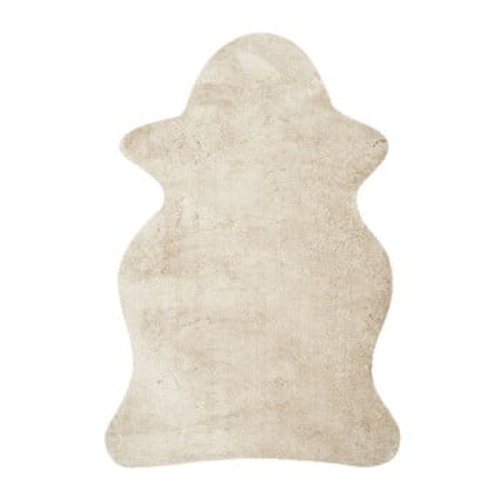 Blană sintetică albă Safavieh Tegan, 152 x 91 cm, alb