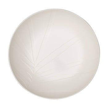 Villeroy&boch - Bol servire din porțelan villeroy & boch leaf, ⌀ 26 cm, alb