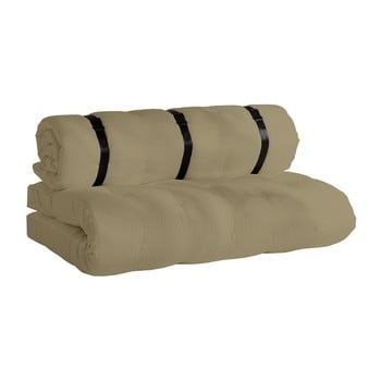 Canapea extensibilă potrivită pentru exterior Karup Design Design OUT™ Buckle Up Beige, bej