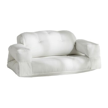 Canapea extensibilă potrivită pentru exterior Karup Design Design OUT™ Hippo White, alb