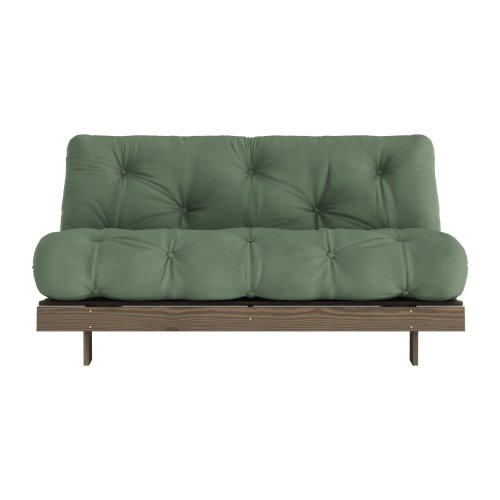 Canapea verde extensibilă 160 cm Roots – Karup Design