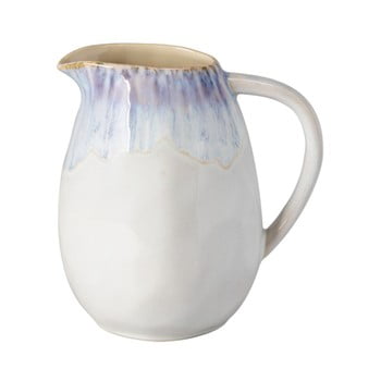 Carafă din gresie ceramică Costa Nova Brisa, 1,8 l, albastru - alb