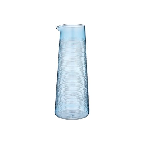Carafă din sticlă albastră de 1,2 l Linear - Ladelle