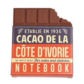 Carnețel în formă de ciocolată Rex London Chocolate Notebook