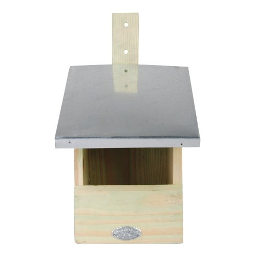 Căsuță din lemn de pin pentru păsări Esschert Design, înălțime 33,3 cm