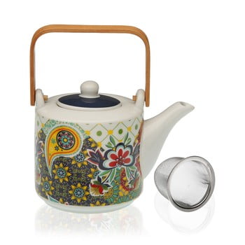 Ceainic din porțelan cu sită pentru ceai Versa Giardino