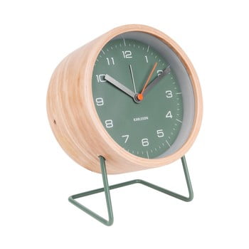 Ceas alarmă Karlsson Innate, verde