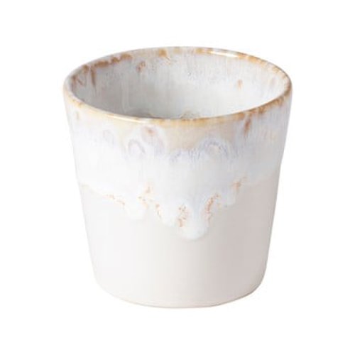 Ceașcă pentru espresso din gresie ceramică Costa Nova, 200 ml, alb - bej
