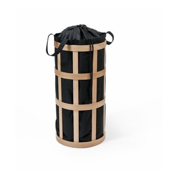 Coș pentru rufe Wireworks Cage, natur, cu sac negru
