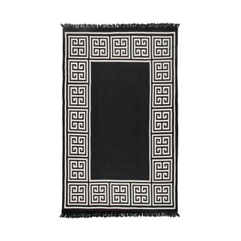 Cihan Bilisim Tekstil - Covor reversibil athena,160 x 250 cm, bej-negru