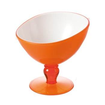 Cupă pentru desert Vialli Design Livio, 180 ml, portocaliu