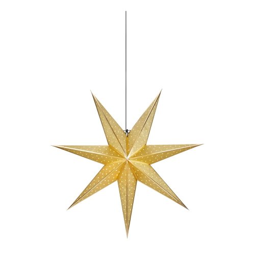 Decorațiune suspendată de Crăciun Markslöjd Glitter, lungime 75 cm, auriu