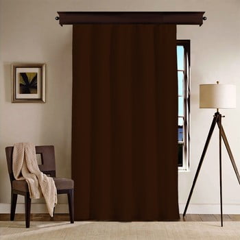 Unknown - Draperie curtain nero, 260 x 140 cm, maro închis