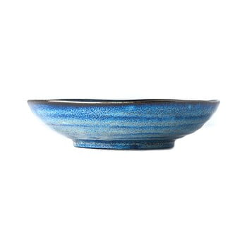 Farfurie adâncă din ceramică MIJ Indigo, ø 21 cm, albastru