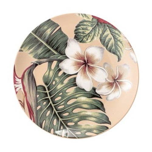 Farfurie din ceramică Bloomingville Aruba Jungle, ⌀ 20 cm