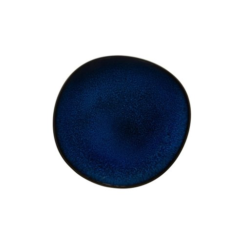 Farfurie din gresie ceramică pentru desert Villeroy & Boch Like Lave, ø 23 cm, albastru închis