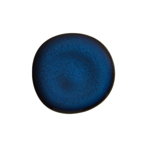 Farfurie din gresie ceramică Villeroy & Boch Like Lave, ø 28 cm, albastru închis