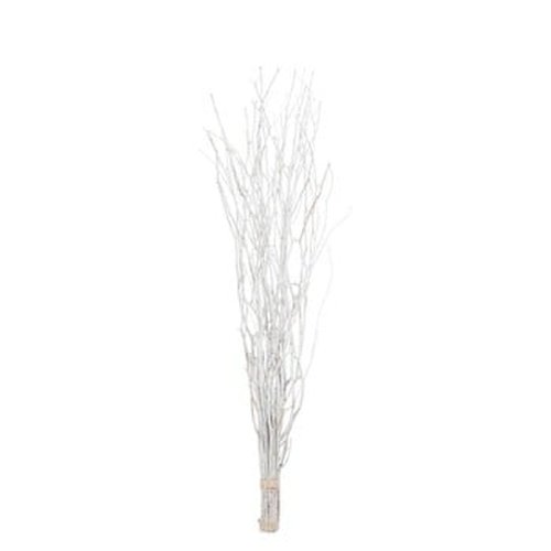 Floare decorativă/artificială J-Line Branch, alb
