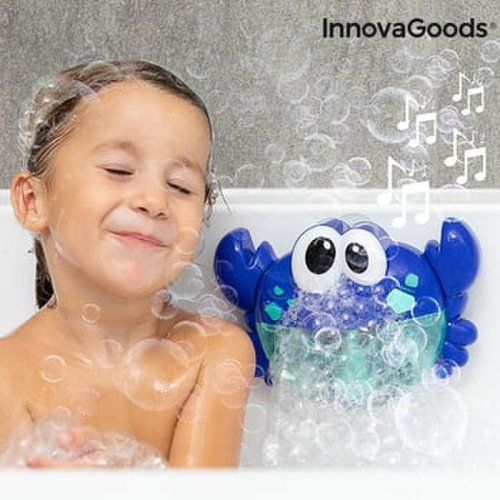 Jucărie de baie, crab cu baloane muzicale de săpun InnovaGoods