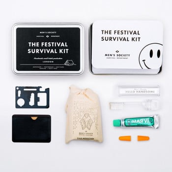 Men´s Society - Kit de călătorie pentru festival de muzică men's society festival survival
