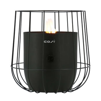 Lampă cu gaz Cosi Basket, înălțime 31 cm, negru