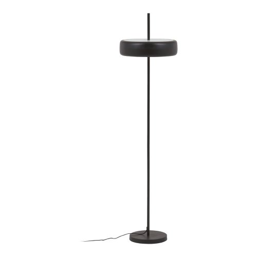 Lampadar negru cu abajur din metal (înălțime 183 cm) Francisca – Kave Home