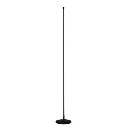 Lampadar negru LED cu control prin telecomandă/cu intensitate reglabilă (înălțime 120 cm) – Squid Lighting