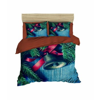 Pearl Home - Lenjerie de pat cu cearșaf davide, 160 x 220 cm