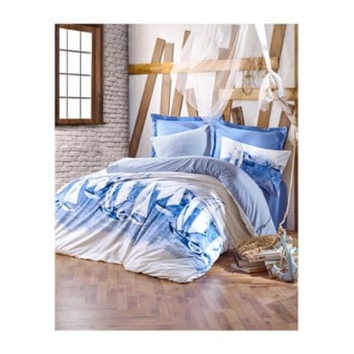 Cotton Box - Lenjerie de pat cu cearșaf din bumbac materro samilo, 160 x 220 cm