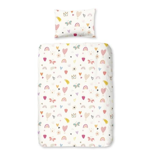 Lenjerie de pat pentru copii din bumbac pentru pătuț 100x135 cm Unicorn – Bonami Selection