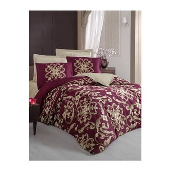 Cotton Box - Lenjerie de pat și cearșaf pentru pat dublu taylor, 200 x 220 cm
