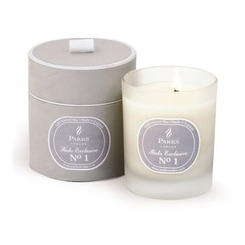 Lumânare parfumată Parks Candles London Exclusive, aromă de lemn de santal și vanilie, 50 ore