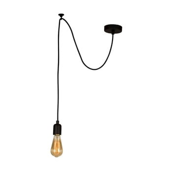 Homemania - Lustră wire hanging lamp larro, negru