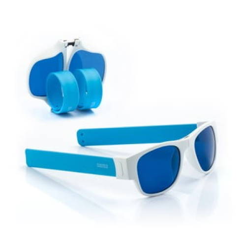 Ochelari de soare pliabili InnovaGoods Sunfold AC2, albastru