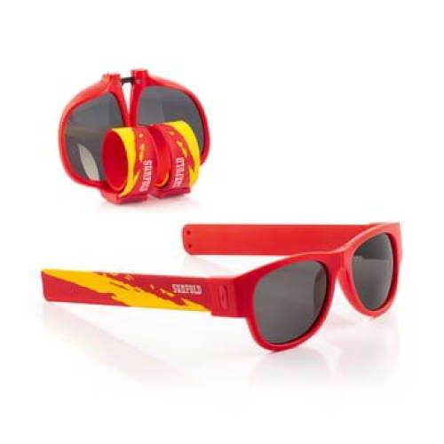 Ochelari de soare pliabili InnovaGoods Sunfold Mondial Spain Red, roșu