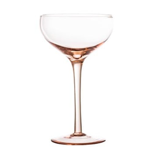 Pahar pentru șampanie Bloomingville Champagne Glass, roz deschis