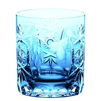 Pahar pentru whiskey din cristal Nachtmann Traube Whisky Tumbler Aquamarine, 250 ml, turcoaz